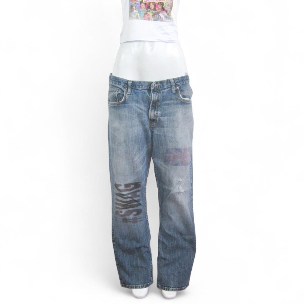 y2k wrangler relaxed boot jeans 30x30 2000s